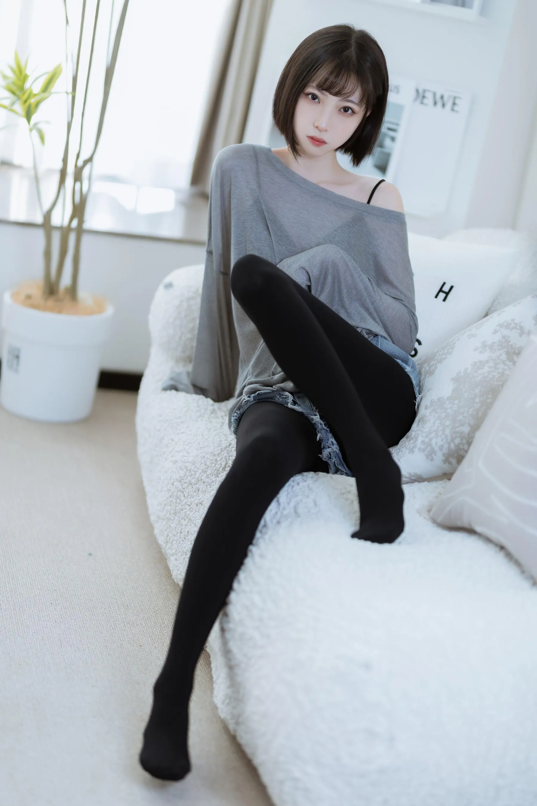 许岚LAN – NO.27 半透毛衣 [41P]插图3